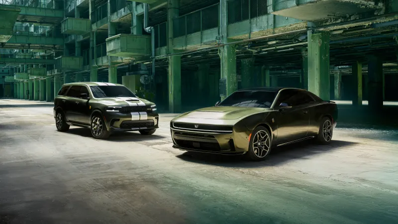 Dodge Durango, Dodge Charger Daytona Scat Pack, 5K wallpaper