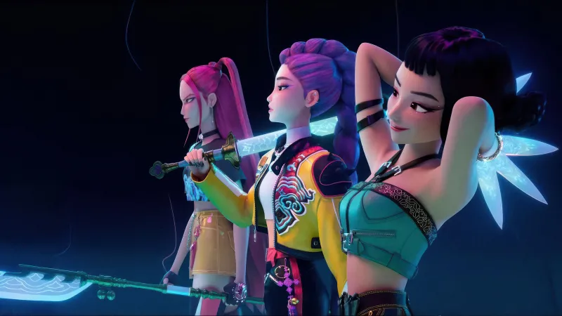 Rumi, Mira, Zoey, KPop Demon Hunters
