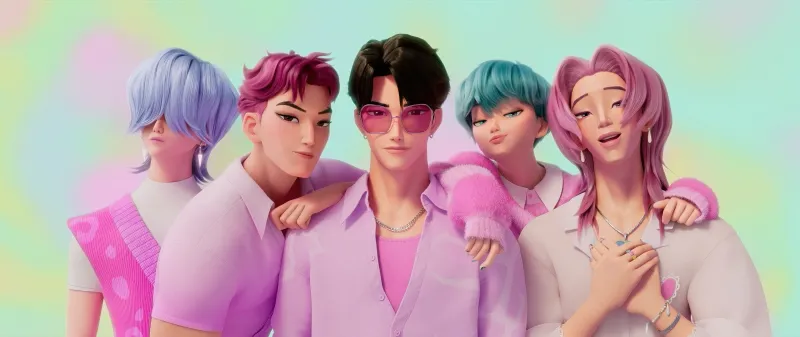 Saja Boys, Ultrawide 4K wallpaper, KPop Demon Hunters