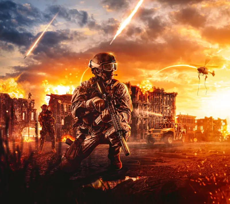 Call of Duty: Warzone, Soldier, PlayStation 4, Xbox One, PC Games, 2020 Games