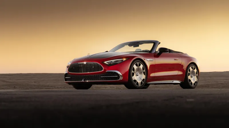 Mercedes-Maybach SL 680 Monogram Series 2026, 8K wallpaper