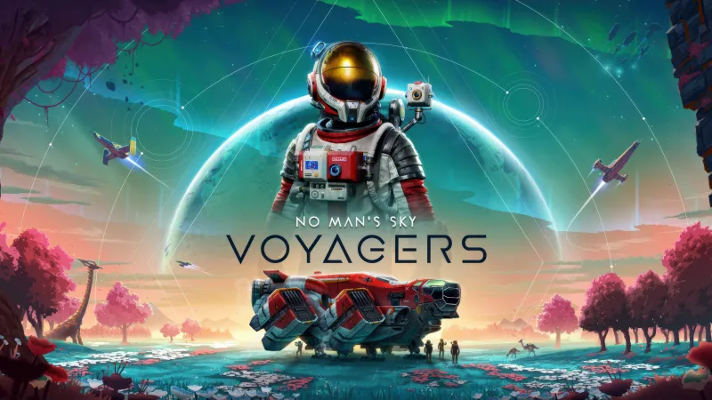 No Man's Sky: Voyagers Key Art