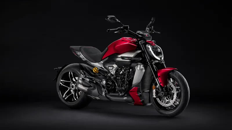 Ducati XDiavel V4 5K, Dark background 5K