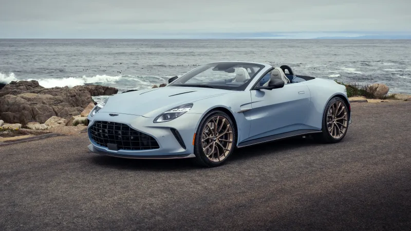 Q by Aston Martin Vantage Roadster Thrillseeker 2025, 5K wallpaper