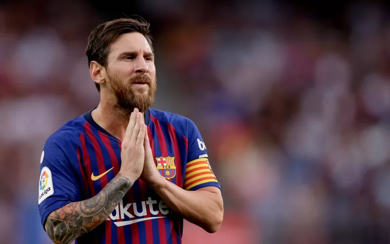 Lionel Messi, Football player, Argentinian, Praying Hands, Footballer