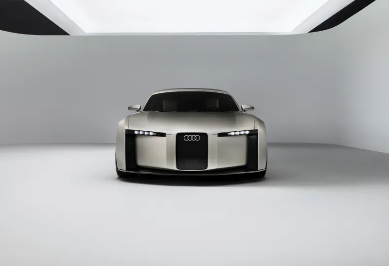 Audi Concept C wallpaper, Electric sports car, Front view, Studio, 5K