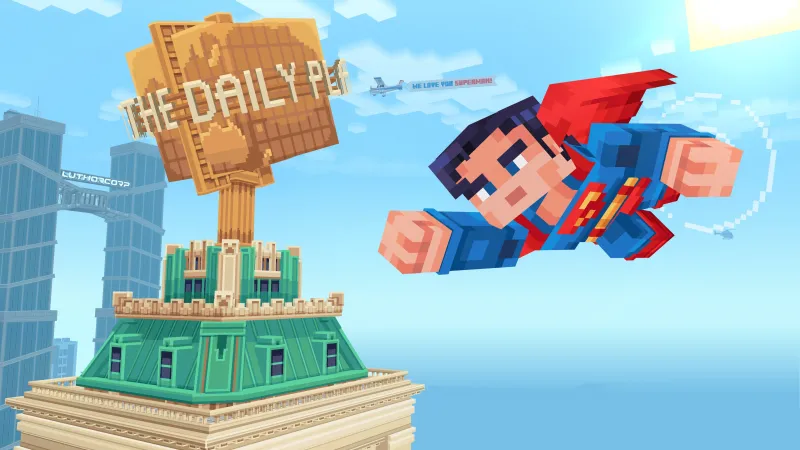 Superman Minecraft DLC