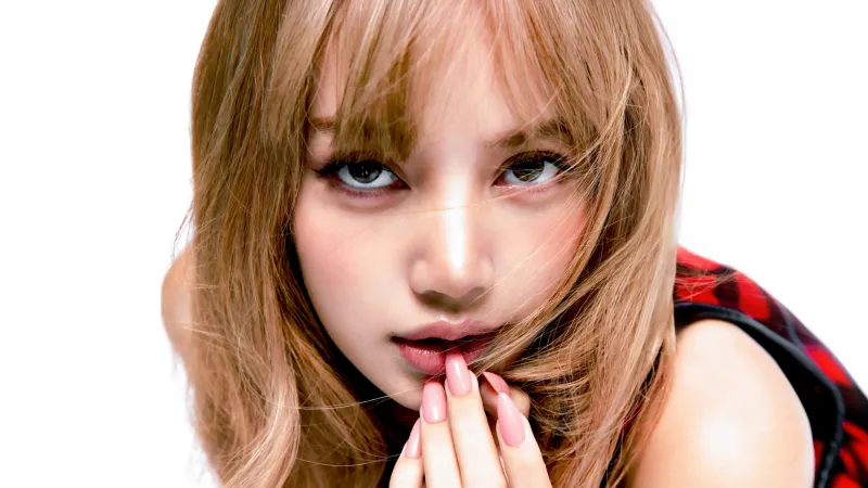 Lisa Eyes Closeup, Marie Claire Korea, 5K wallpaper