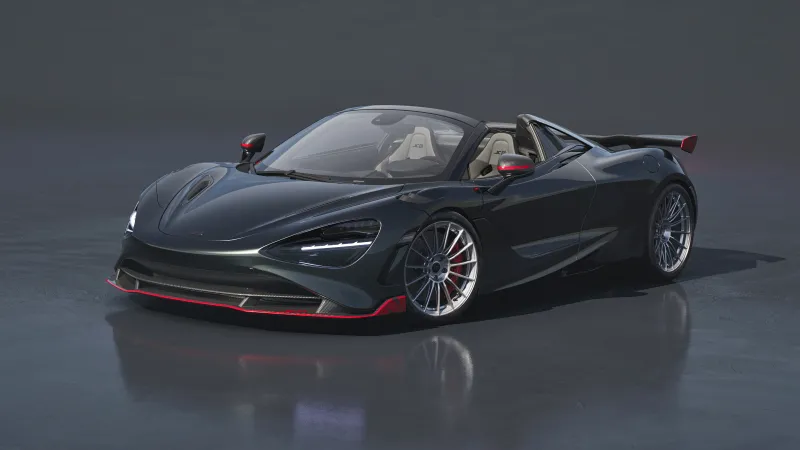 McLaren 750S JC96 Japan Limited edition, Dark background 8K