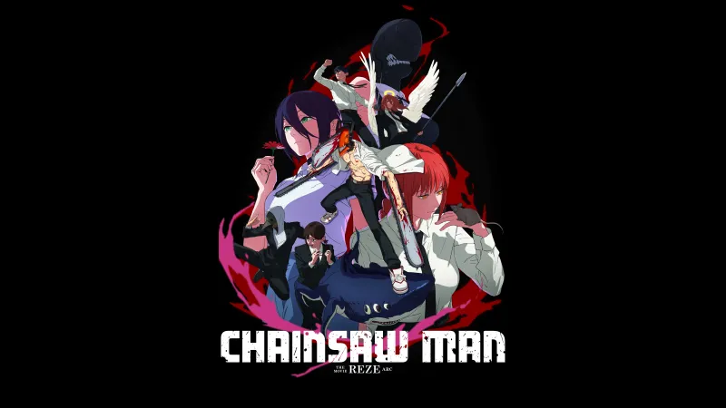 Chainsaw Man - The Movie: Reze Arc, 12K wallpaper, Denji, Makima