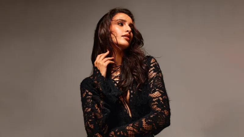 Tripti Dimri Black dress