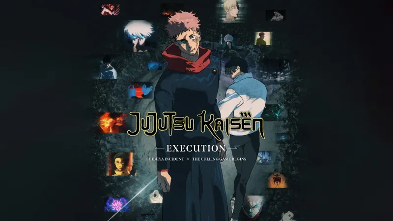 Jujutsu Kaisen: Execution 2025, 8K wallpaper, Yuji Itadori, Yuta Okkotsu