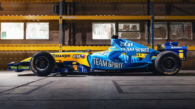 Renault R25 F1 Car, 5K wallpaper