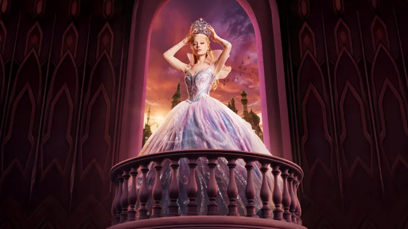 Wicked: For Good, Ariana Grande, 5K wallpaper