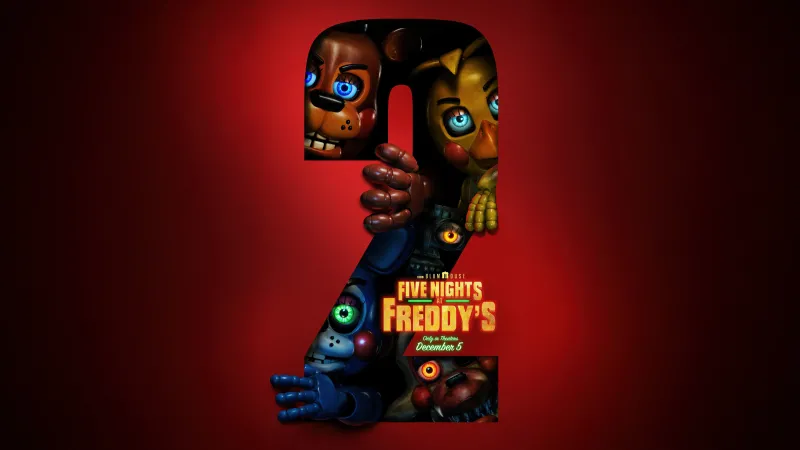 Five Nights at Freddy's 2, 2025 Movies, 5K wallpaper