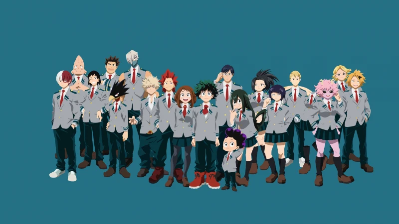 My Hero Academia Character art, Izuku Midoriya