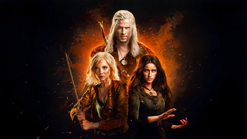 The Witcher Season 4, Liam Hemsworth, Freya Allan, Anya Chalotra