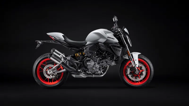 Ducati Monster V2 2026, Dark background 5K