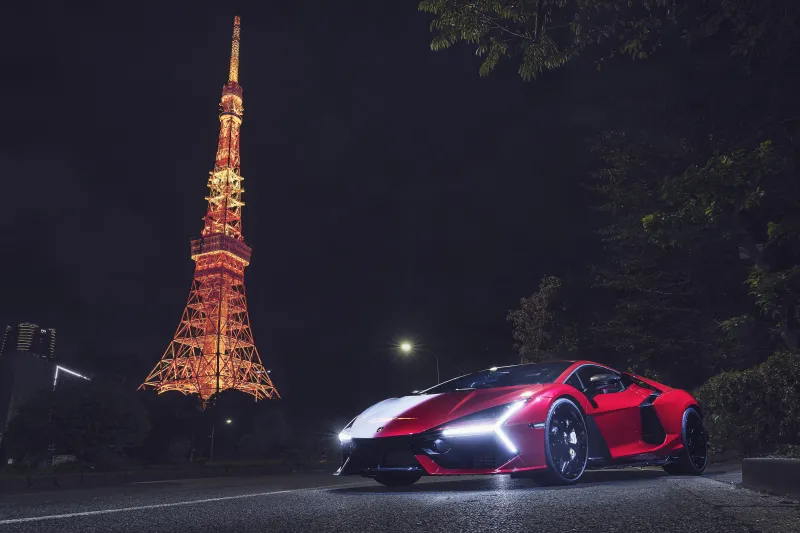 Lamborghini Revuelto Animae, Tokyo Tower