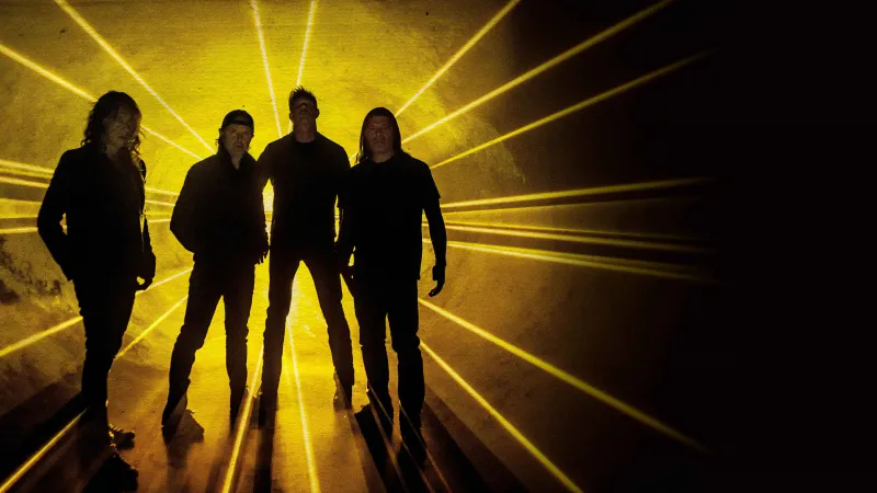 Metallica Metal band, Kirk Hammett, Lars Ulrich, Robert Trujillo, James Hetfield