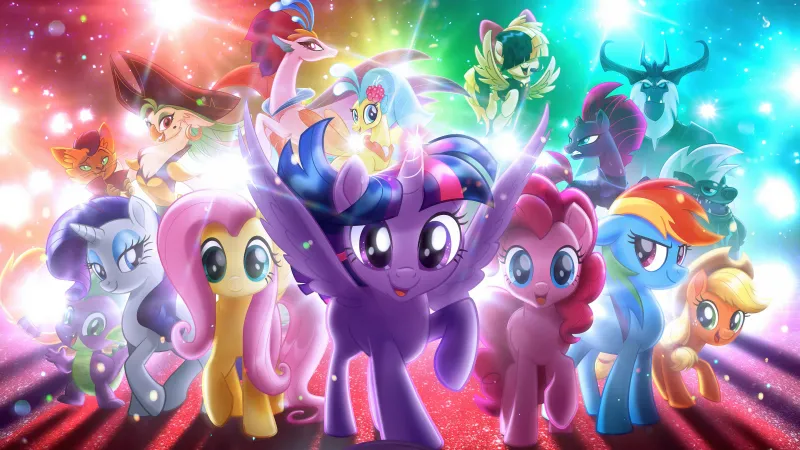 My Little Pony: The Movie, 5K wallpaper, Mane Six