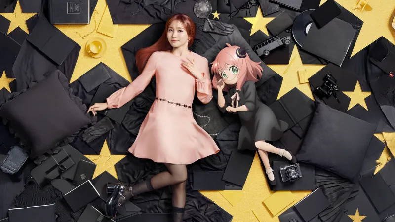 Lilas Ikuta, Anya Forger, Spy x Family Season 3, 5K wallpaper