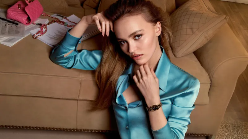 Lily Rose Depp 4K Wallpaper