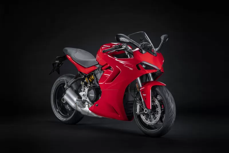Ducati SuperSport 950, Sports bikes, Dark background, 2021, 5K, 8K