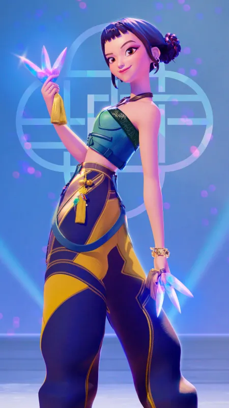 Zoey (Huntrix) iPhone wallpaper