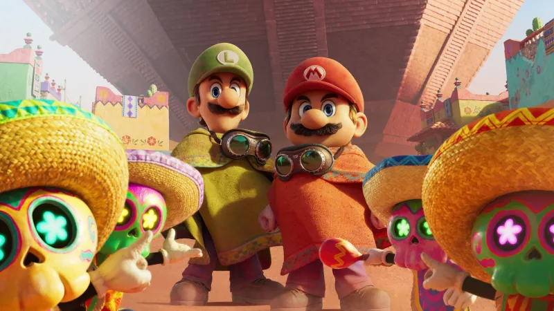 Mario and Luigi, Sand Kingdom, The Super Mario Galaxy Movie