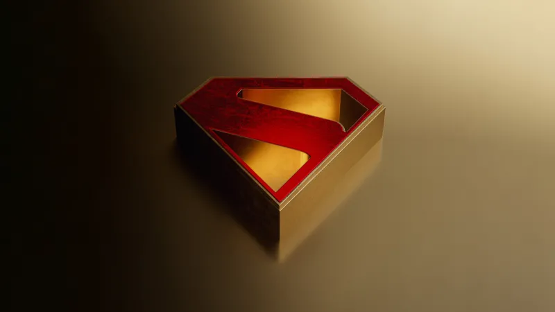 Superman logo, 8K wallpaper
