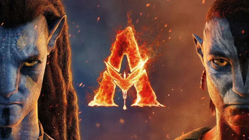 Jake Sully, Miles Quaritch, Avatar: Fire and Ash, 5K wallpaper