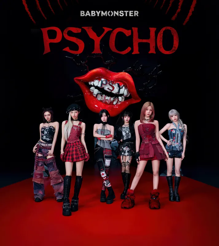 BABYMONSTER PSYCHO, 5K wallpaper