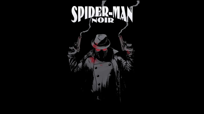 Spider-Man Noir, 12K wallpaper