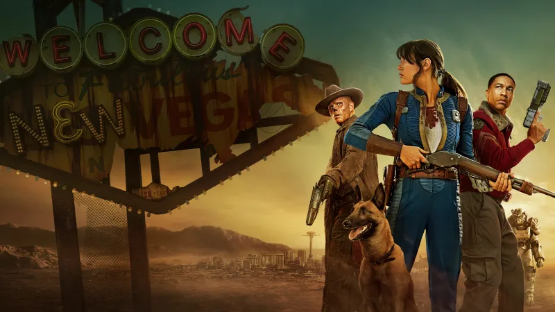 Fallout 2026 series, Season 2, Ella Purnell, Aaron Moten, Ghoul, 5K wallpaper