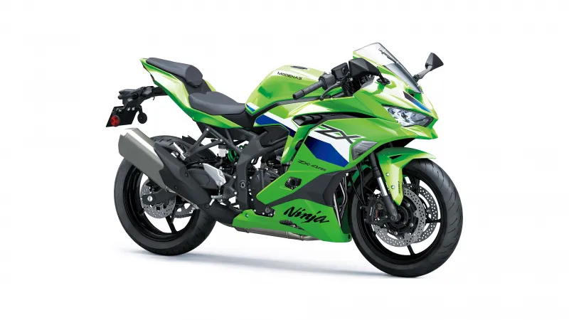 Kawasaki Ninja ZX-4RR 2026, White background 8K