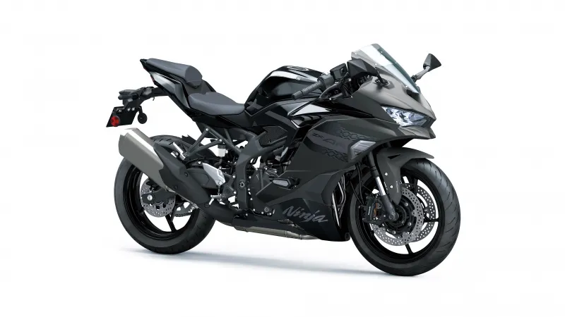 Kawasaki Ninja ZX-4R SE 2026, White background 8K