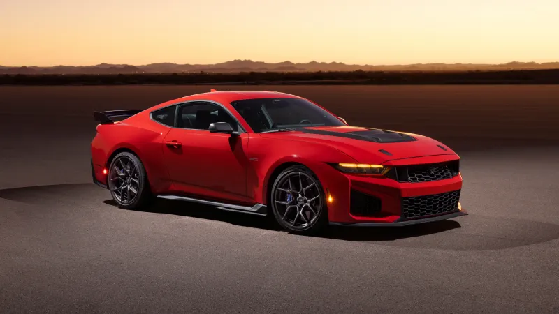 Ford Mustang Dark Horse SC 2027, 8K background
