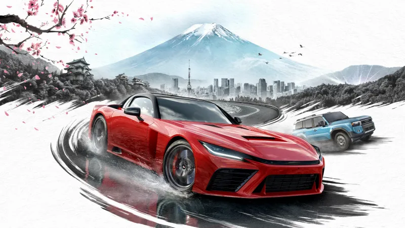 Forza Horizon 6 Cover Art, Toyota GR GT, Toyota Land Cruiser Prado