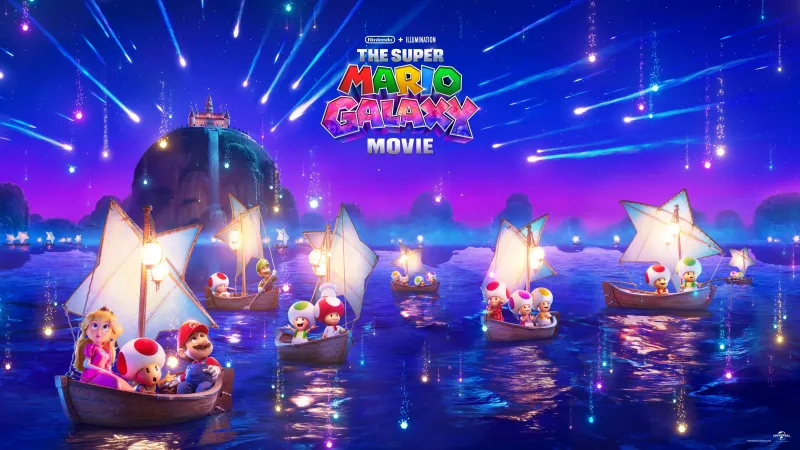 The Super Mario Galaxy Movie Key Art