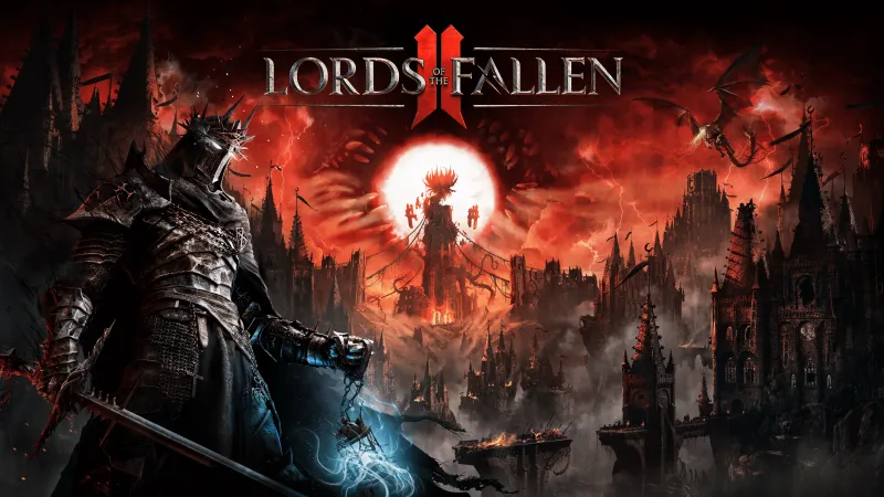 Lords of the Fallen II Key Art, Dark Crusader, 2026 Games