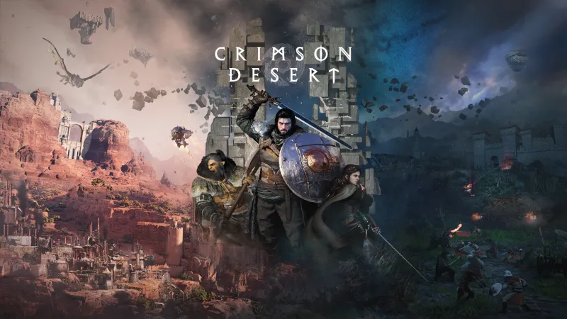 Crimson Desert Key Art