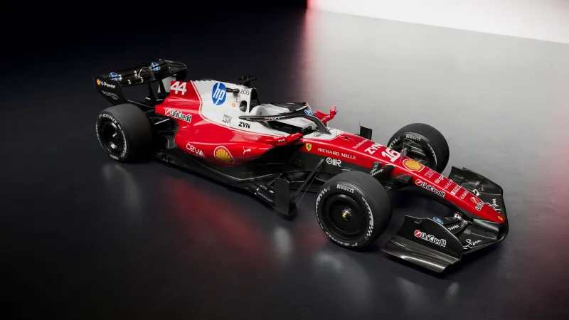 Ferrari SF-26, Formula One car, Red and white livery, 2026, 8K wallpaper
