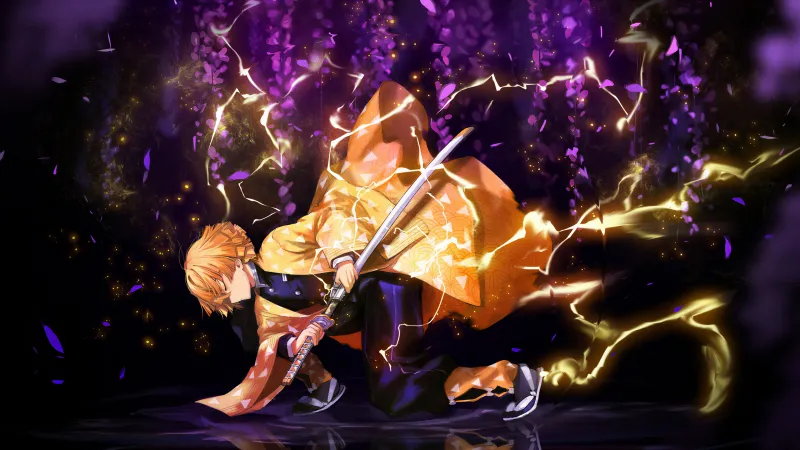 Zenitsu Agatsuma, Thunderclap and Flash, Demon Slayer: Kimetsu no Yaiba