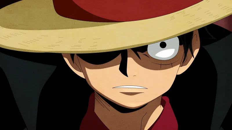 Intense Monkey D. Luffy, One Piece 5K Wallpaper