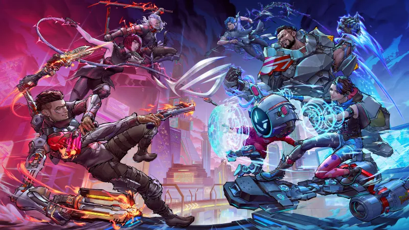 ASUS ROG SAGA Heroes Showdown, Official Artwork