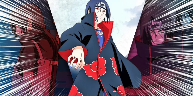 Itachi Uchiha Akatsuki, Ultrawide 5K wallpaper