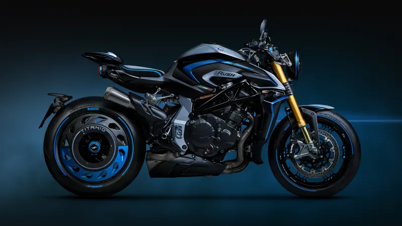 MV Agusta Rush Titanio, 8K wallpaper
