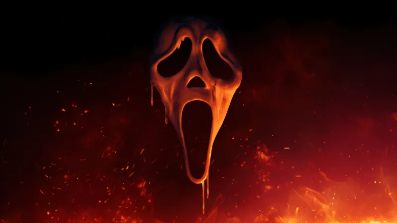 Scream 7 Ghostface, 8K wallpaper