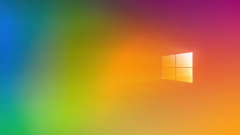 Windows 10 Pride, Gradient background 5K